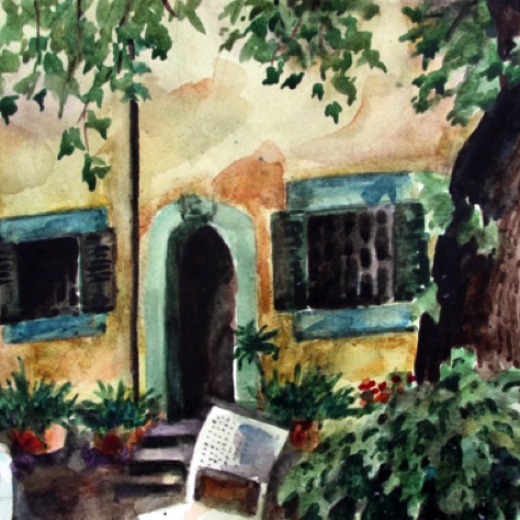 La Casa Di Donella
9x12 Watercolor on Paper